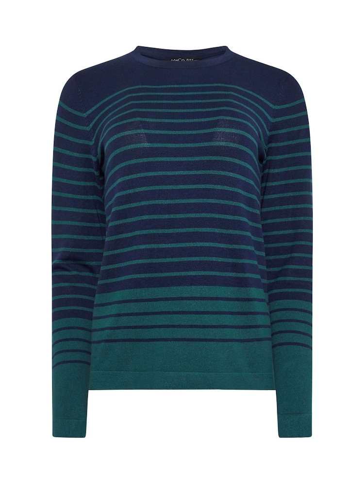 M&Co Blue Multi Stripe Jumper - Image 5 of 5