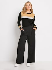 M&Co Black Colourblock Jumper - Image 2 of 5