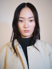 Mango Brown Jacket With Scarf And Pockets - Image 4 of 6