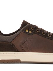 Dune London Brown Teffla Trainers - Image 6 of 6