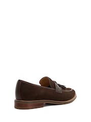 rjava - Dune London Simley Contrast Sole Tassle mokasini - Slika 4 iz 6