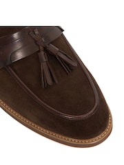 rjava - Dune London Simley Contrast Sole Tassle mokasini - Slika 6 iz 6