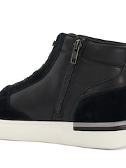 Negro - Dune London Strictly Stripe Sole Detail Trainers - Imagen 6 de 6