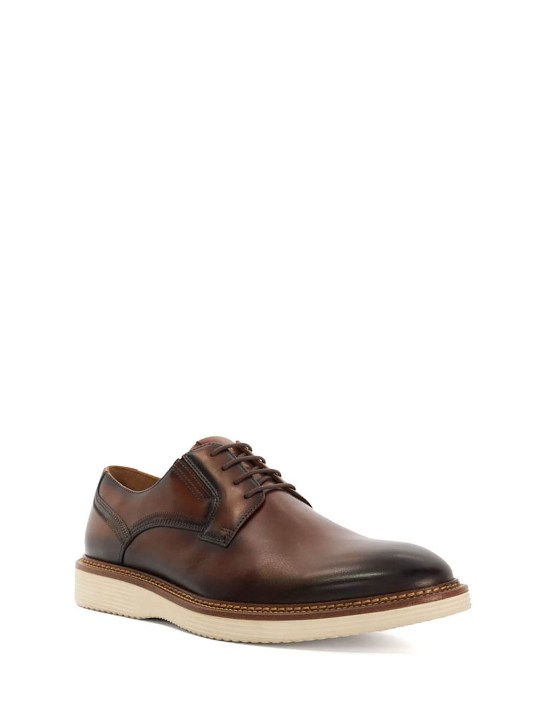 Buy Dune London Brown Blairs Premium Hybrid Sole Lace Up Shoes