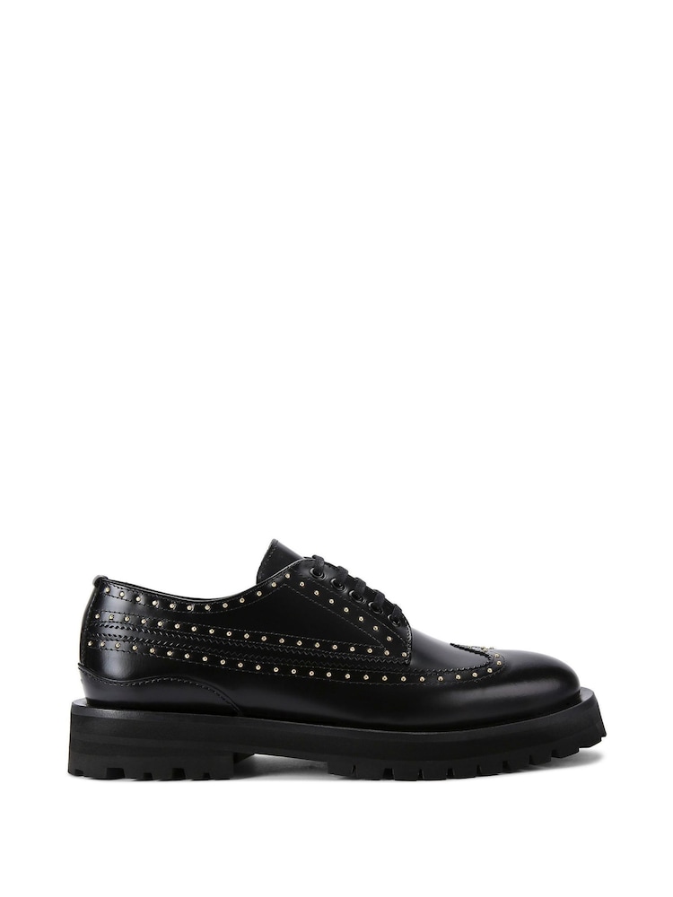 Kurt Geiger London Drayton Stud Black Shoes - Image 1 of 4