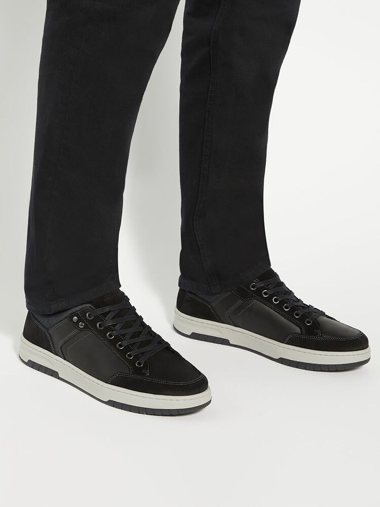 Dune London Black Teffla Trainers - Image 1 of 6 Dune London Black Teffla Trainers - Image 1 of 6