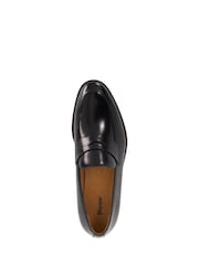 Dune London Black Surrey Suede Penny Loafers - Image 5 of 6