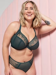 Curvy Kate Green Flare Full Plunge Side Support Multiway Bra - Image 1 of 7