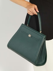 Dune London Green Dante L Large Top Handle Lady Bag - Image 1 of 5