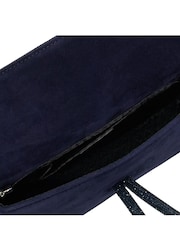ТЕМНО-СИНИЙ/-ЗАМША - Dune London Brynie Handle Grab Bag - Изображение 4 из 5