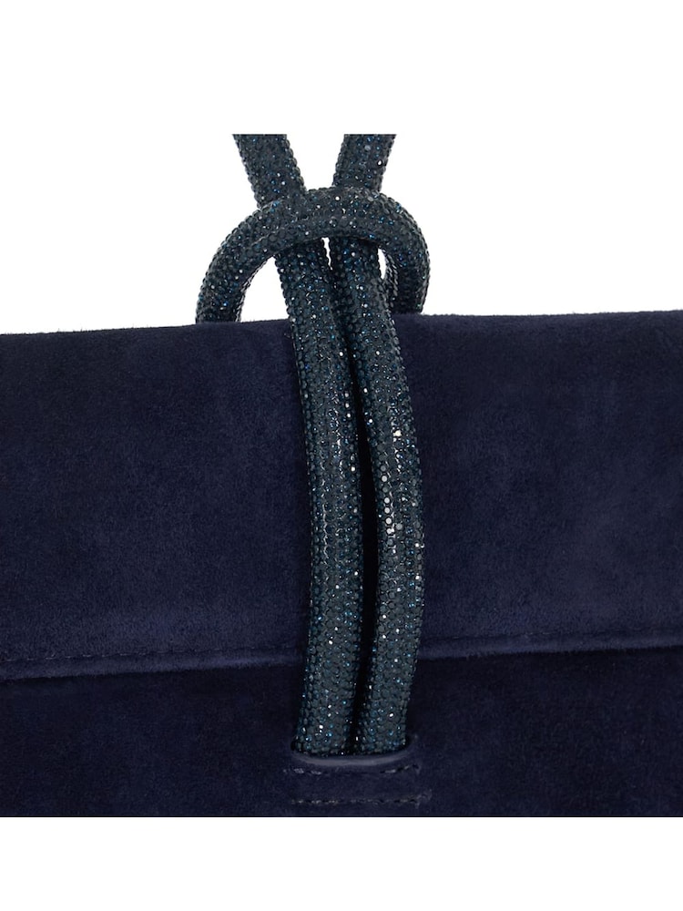 Dune London NAVY/-SUEDE Brynie Handle Grab Bag - Image 5 of 5 Dune London NAVY/-SUEDE Brynie Handle Grab Bag - Image 5 of 5