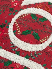 Evans Lichfield Red Ditsy Joy Tufted Cushion - Image 4 of 4