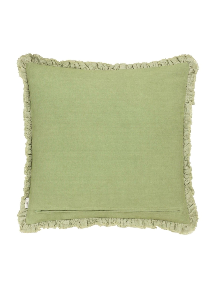 Yard Sage 45 x 45cm Bertie 100% Washed Cotton Velvet Cushion - Image 2 of 4