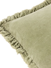Yard Sage 45 x 45cm Bertie 100% Washed Cotton Velvet Cushion - Image 4 of 4