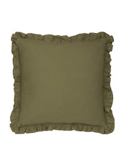 Paoletti Seventy Three Kemble Цветы Frilled 100% Cotton Cushion - Изображение 2 из 5