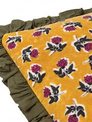 Paoletti Seventy Three Kemble Цветы Frilled 100% Cotton Cushion - Изображение 4 из 5
