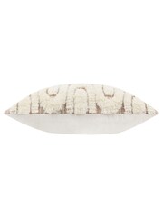 HÖEM Natural Fosse Tufted 100% Cotton Cushion - Image 3 of 4