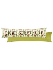 Furn Willow Green Feeoni Sweet Home Velvet Draught Excluder - Image 2 of 2