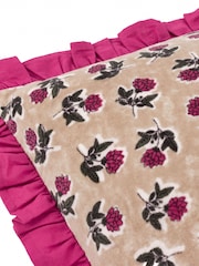 Paoletti Seventy Three Kemble Цветы Frilled 100% Cotton Cushion - Изображение 4 из 5