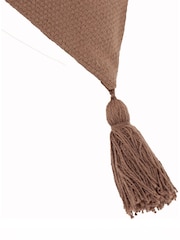 Yard Cocoa Yard Cocoa Durdle Embroidered 100% Cotton Cushion - Image 5 of 6