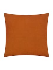 Furn Pumpkin Picking Patch Embroidered 100% Cotton Cushion - Image 2 of 4