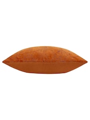 Furn Pumpkin Picking Patch Embroidered 100% Cotton Cushion - Image 3 of 4