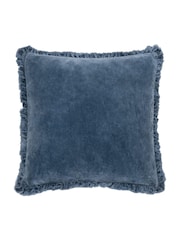 Бархатная подушка из выбеленного хлопка Yard 45 x 45см Bertie 100 - Изображение 1 из 4