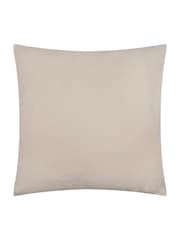 HÖEM Black Brooke Embroidered 100% Cotton Cushion - Image 2 of 4