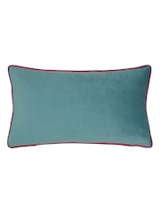 Furn Emerald Beetalis Velvet Cushion - Image 4 of 5