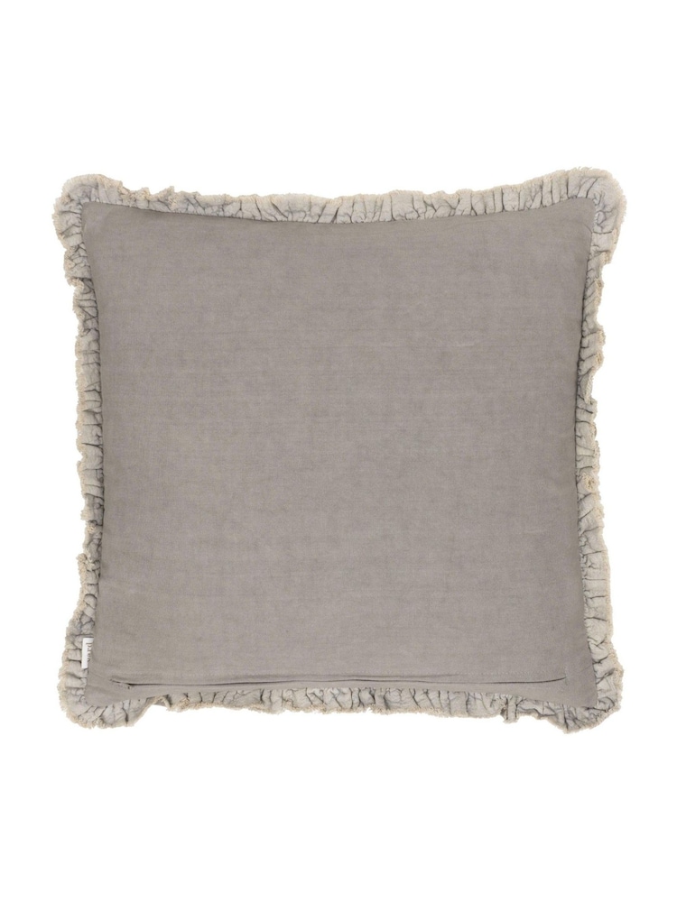 Yard 45 x 45cm Bertie 100% Washed Cotton Velvet Cushion - صورة 2 من 4