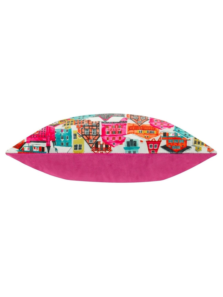 Furn Multicolour Aspen Velvet Cushion - Image 5 of 5