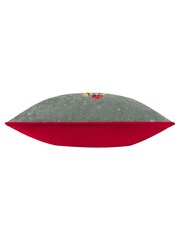 Evans Lichfield Multicolour Christmas Car Scene Piped Cushion - Image 3 of 4