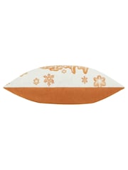 Furn Cloud Dust and Ginger Gretel Winter Wonderland Velvet Cushion - Image 2 of 5