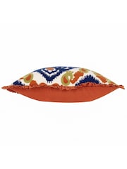 Paoletti Seventy Three Henderson Вышитая подушка Ikat 100% из хлопка - Изображение 3 из 5