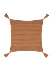 Yard Ginger Larch Woven Tasselled Cushion - Image 1 of 5
