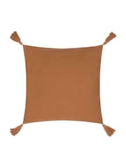 Yard Ginger Larch Woven Tasselled Cushion - Image 2 of 5