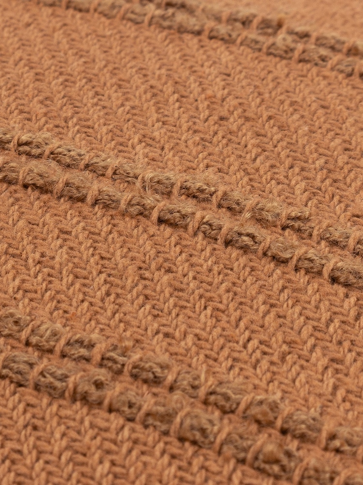 Yard Ginger Larch Woven Tasselled Cushion - Image 5 of 5