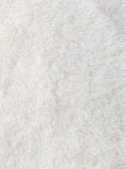 Furn Ecru Kallu Reversible Faux Fur Cushion - Image 5 of 5