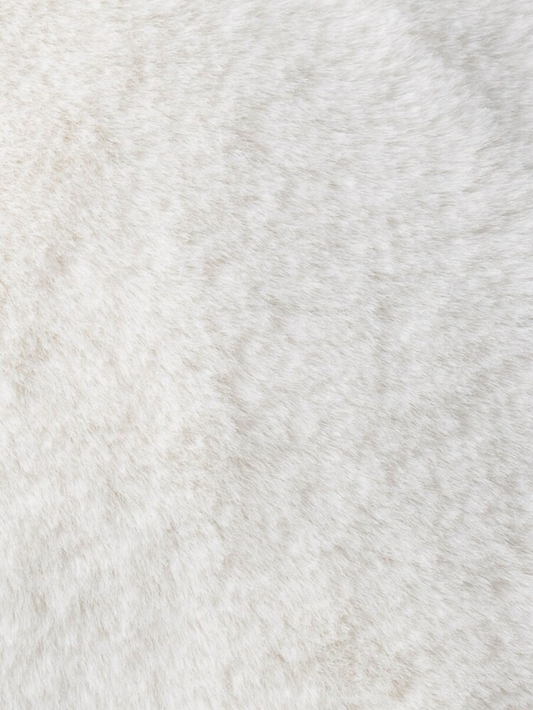 Furn Ecru Kallu Reversible Faux Fur Cushion - Image 5 of 5