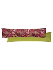 Furn Cerise Viranai Floral Velvet Draught Excluder - Image 1 of 2