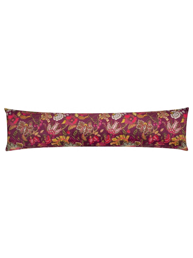 Furn Cerise Viranai Floral Velvet Draught Excluder - Image 2 of 2