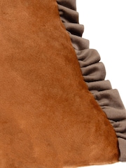 Wylder Tilly Velvet Frilled Cushion - Imagem 3 de 3