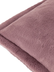 Furn Mulberry Kallu Reversible Faux Fur Cushion - Image 4 of 5