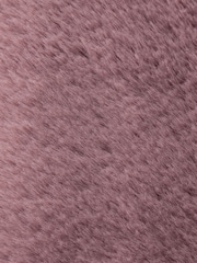 Furn Mulberry Kallu Reversible Faux Fur Cushion - Image 5 of 5