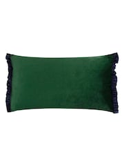 Wylder Tilly Velvet Frilled Cushion - Imagem 1 de 3