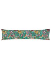 Furn Lake Blue Viranai Floral Velvet Draught Excluder - Image 2 of 2