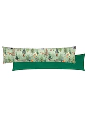 Furn Oak Green Lodge Wood Velvet Draught Excluder - Image 1 of 2