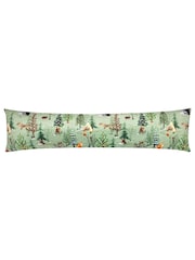 Furn Oak Green Lodge Wood Velvet Draught Excluder - Image 2 of 2