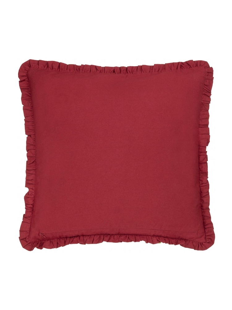 Paoletti Seventy Three Henderson Вышитая подушка Ikat 100% из хлопка - Изображение 2 из 5