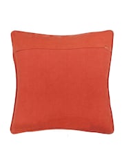 Wylder Autumn Gold Mushroom Dell 100% Cotton Embroidered Cushion - Image 2 of 5